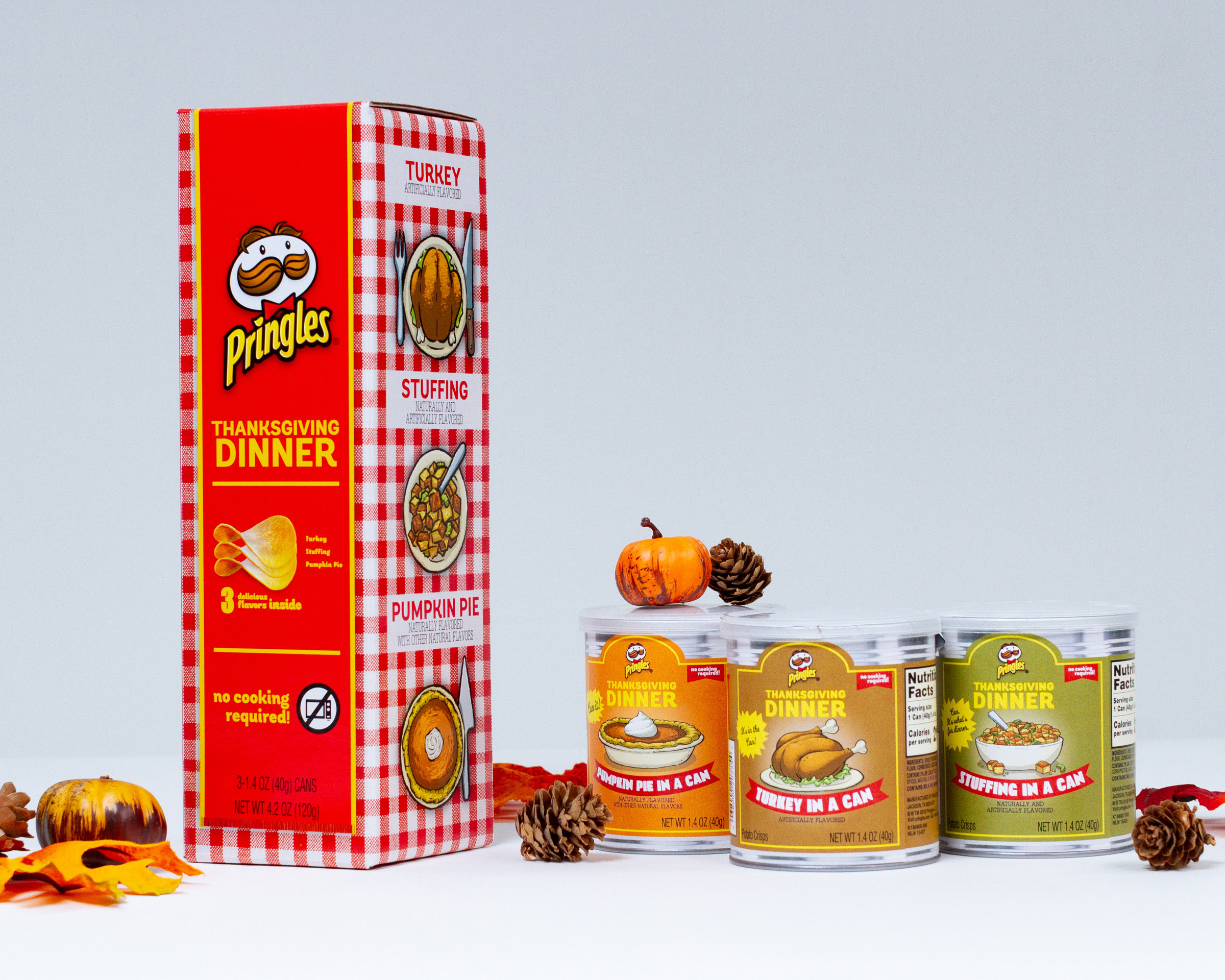 Turkey Dinner In A Can Pringles Releases Thanksgiving Flavors GK